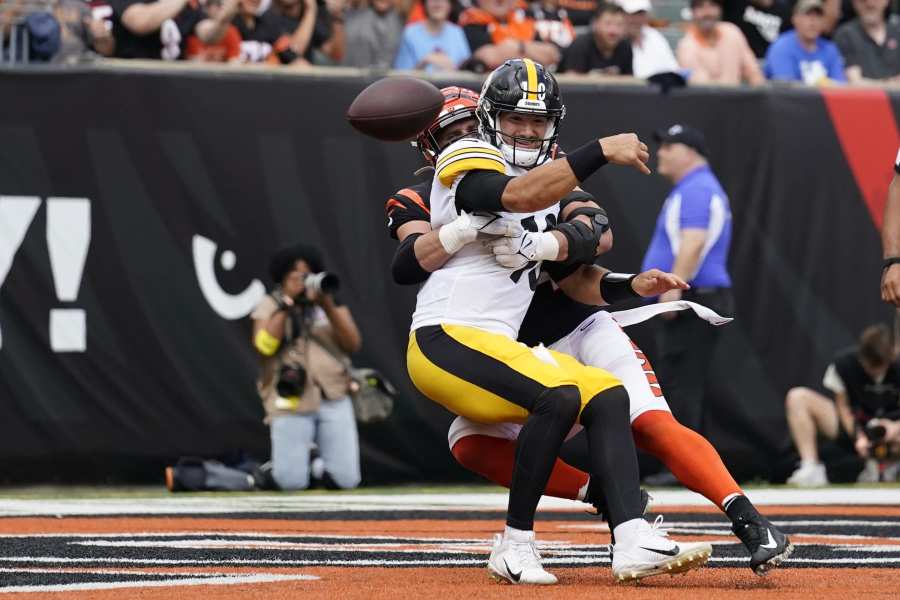 Boswell's 6 field goals lead Pittsburgh Steelers over Cincinnati