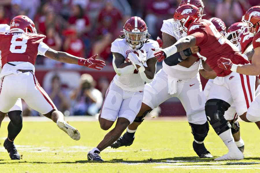 College football rankings: Arkansas, Notre Dame climb, Clemson falls in AP  Top 25 poll for Week 5