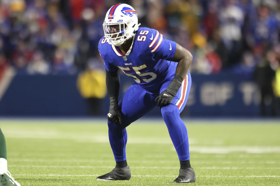 We're doing it for him': Greg Rousseau leads Bills' defenders emerging in  Von Miller's absence - ESPN - Buffalo Bills Blog- ESPN