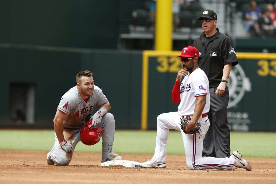 It'll have to do: Mike Trout steps onto the 'big stage' at the