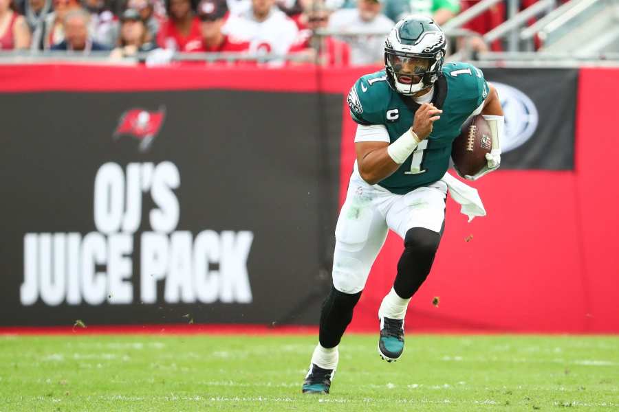 Eagles vs. Bucs: Updated Odds, Money Line, Spread, Props to Watch