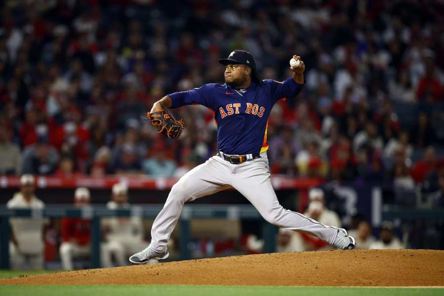 Astros' Framber Valdez, Luis Garcia show off playoff hair extensions