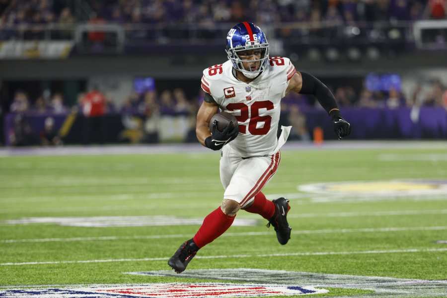 Giants' Saquon Barkley Responds to Rumor He's Seeking Contract Worth $16M  Per Year, News, Scores, Highlights, Stats, and Rumors