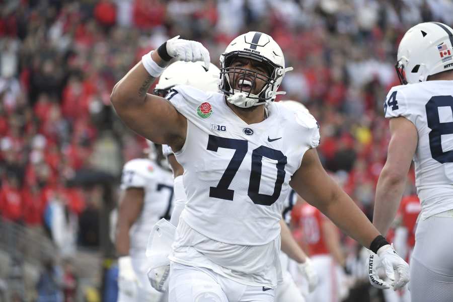 Penn State's Yetur Gross-Matos returns from suspension motivated