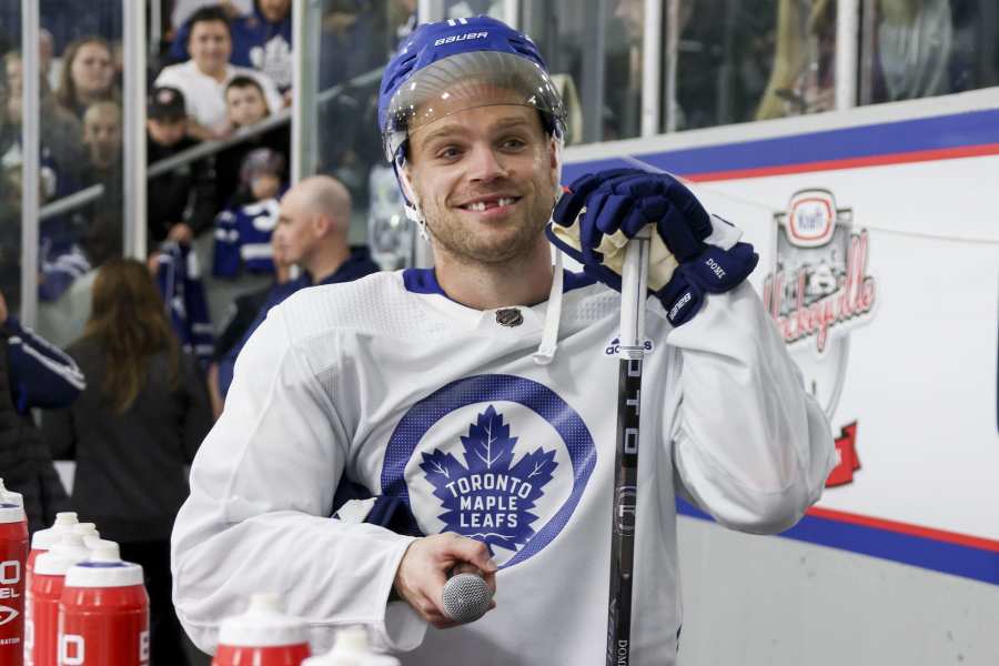 Justin Holl Toronto Maple Leafs St. Pats Adidas Authentic NHL Hockey J –