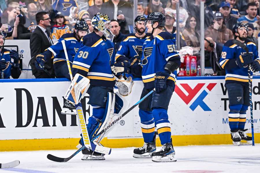 Ivan Barbashev of the St. Louis Blues celebrates after scoring a goal  News Photo - Getty Images