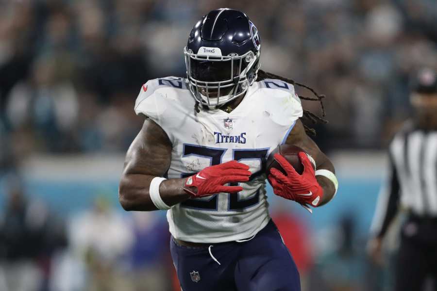 Derrick Henry Reflective Jersey 2022 : r/Tennesseetitans