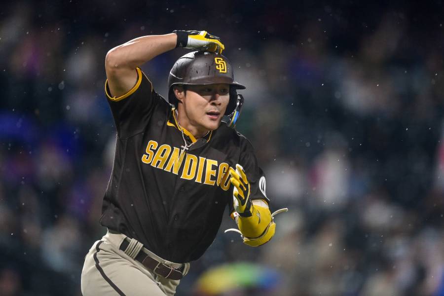 Padres' Kim Ha-seong showing improvements at plate in sophomore