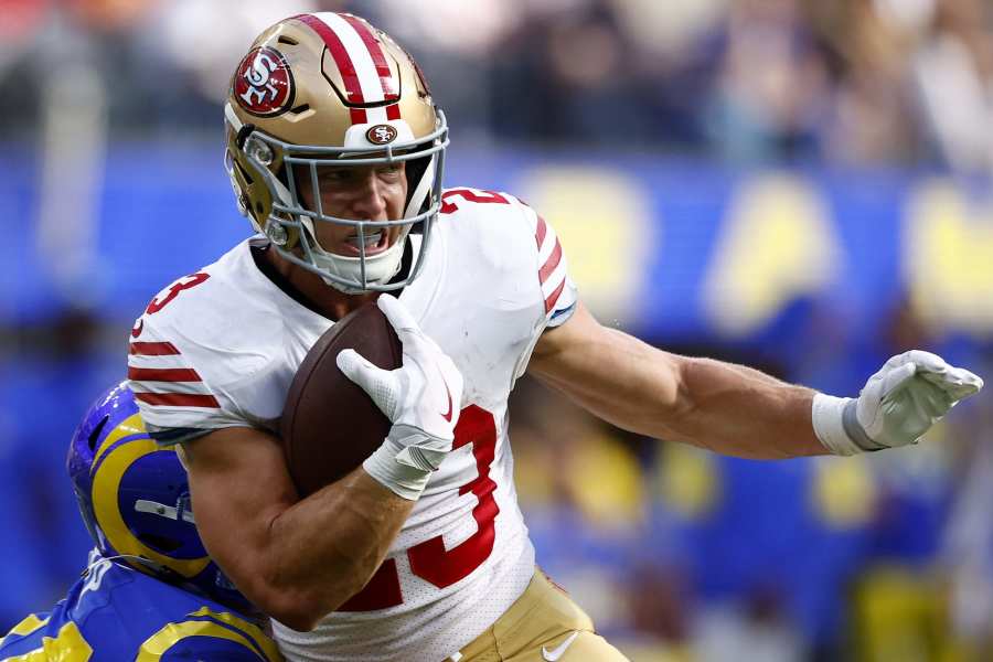 Christian McCaffrey powers 49ers offense past Rams 31-14; 5