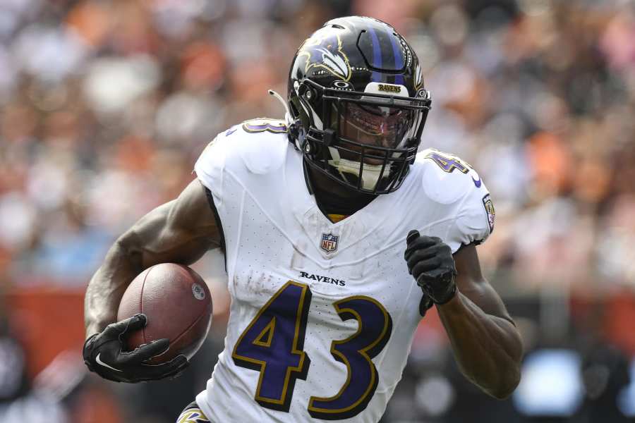 2022 Fantasy Football Waiver Wire September 6: Baltimore Ravens RB