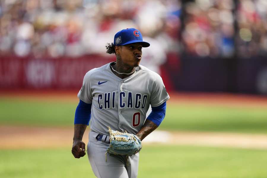 Bleacher Nation on X: As Marcus Stroman notches strikeout number four, I  will note that he was made for the Cubs City Connects.   / X