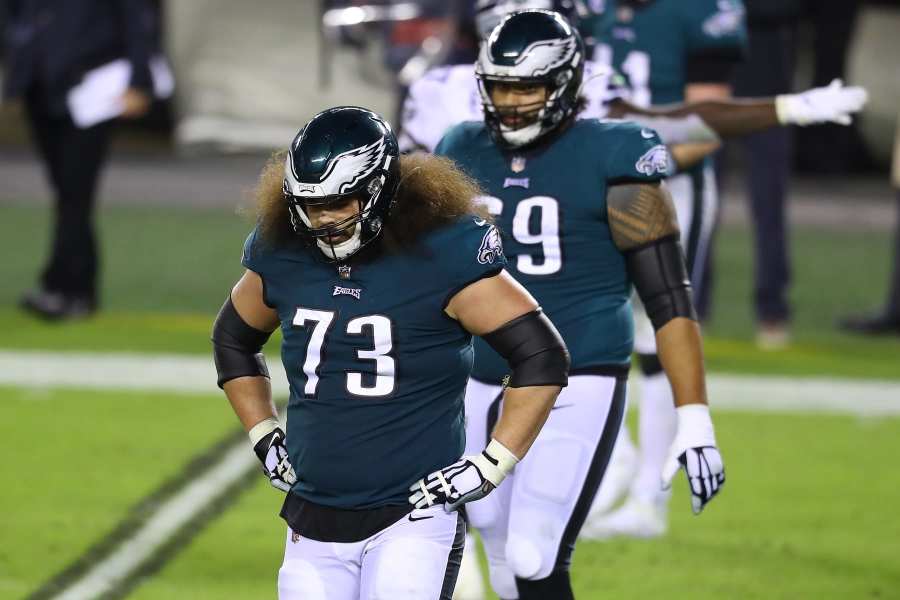 Isaac Seumalo: “My Goal Is To Be Ready.  Philadelphia Eagles Press  Conference 