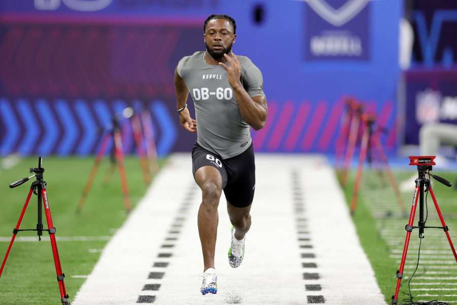 DBs To Watch At The NFL Scouting Combine Today 'GMFB'