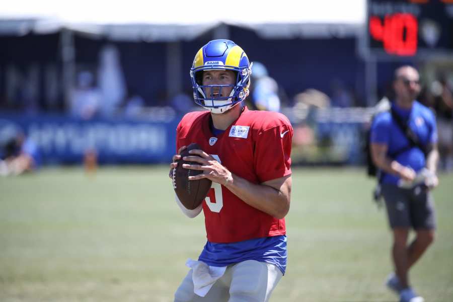 Matthew Stafford Developing Chemistry With Young Cast of Rams Receivers -  Sports Illustrated