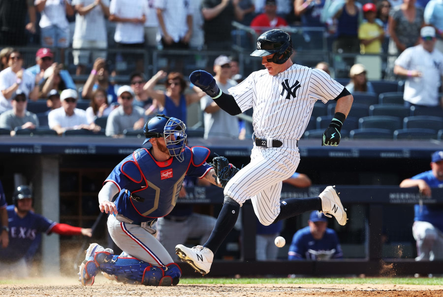 New York Mets' Javier Baez rounds the bases after hitting a home run  against the New York Yankees during the third inning of a baseball game on  Saturday, Sept. 11, 2021, in