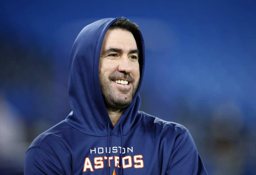 Houston Astros reunite with Justin Verlander, will face him Tuesday