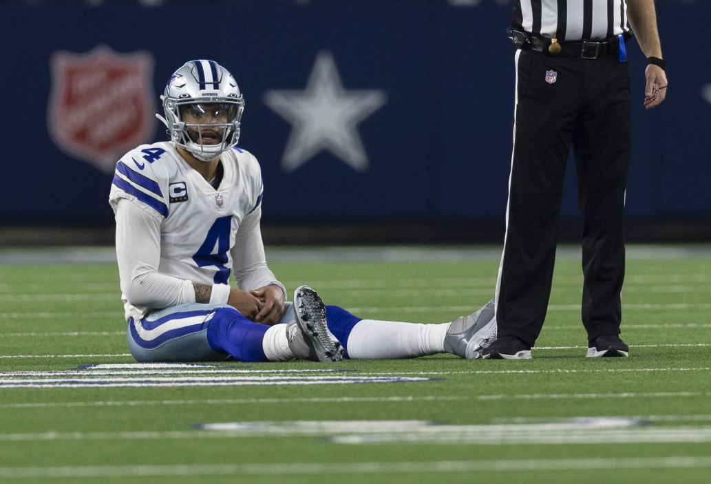 Ed Werder on X: #Cowboys QB Dak Prescott practices in the