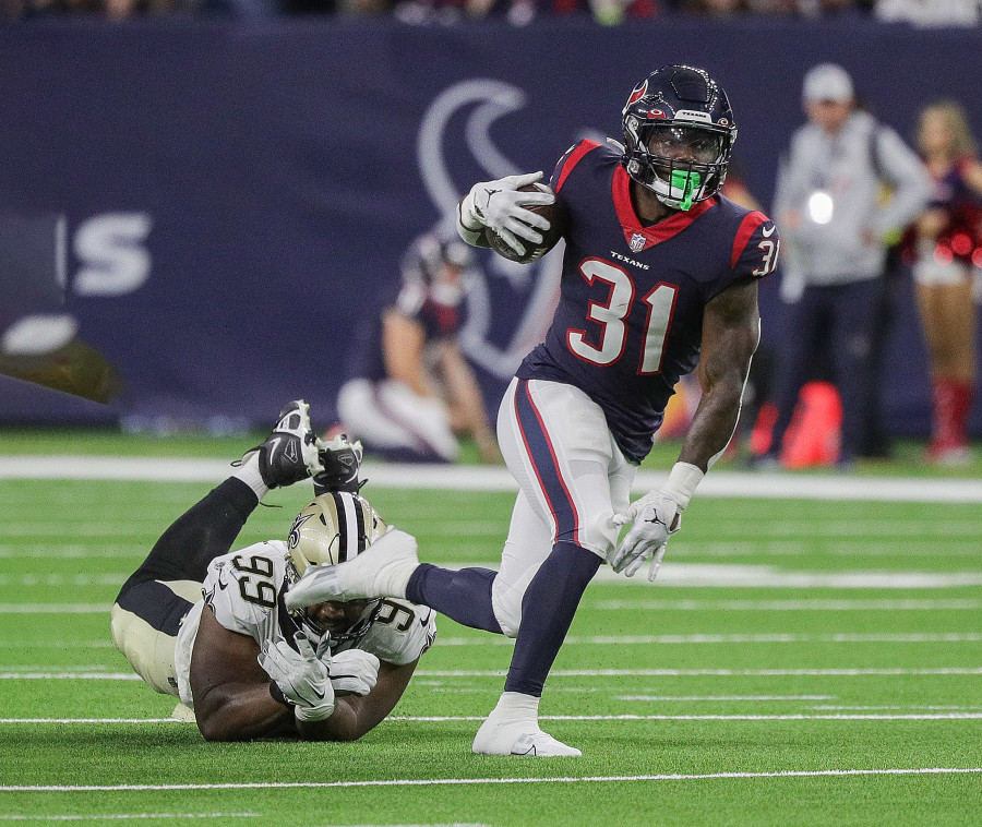 David Montgomery's TD run sends message to Texans in win - Chicago Sun-Times