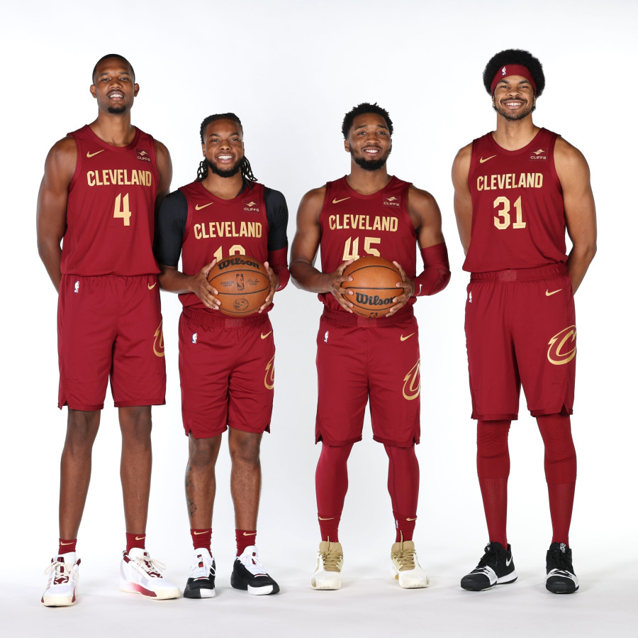 NBA-Printed 2023 All-Star Conference Basketball Jerseys LeBron James 6  Nikola 15 Davis 3 Zion 1 Andrew Wiggins 22 Lauri Markkanen 24 Gold Yellow 