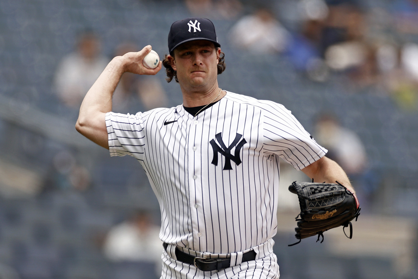 Yankees ace Gerrit Cole records 2,000th career strikeout, third