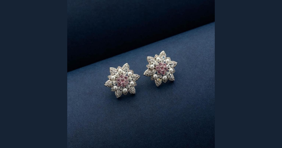 Mia diamond earrings store