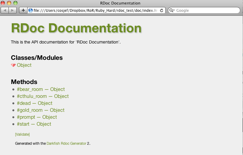 a quick rdoc primer blog jeffcosta com rdoc format