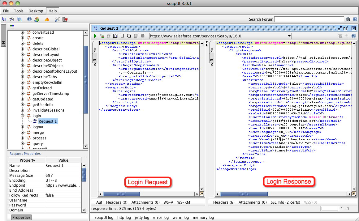 Some of the main features of the free and commercial versions of soapUI include: