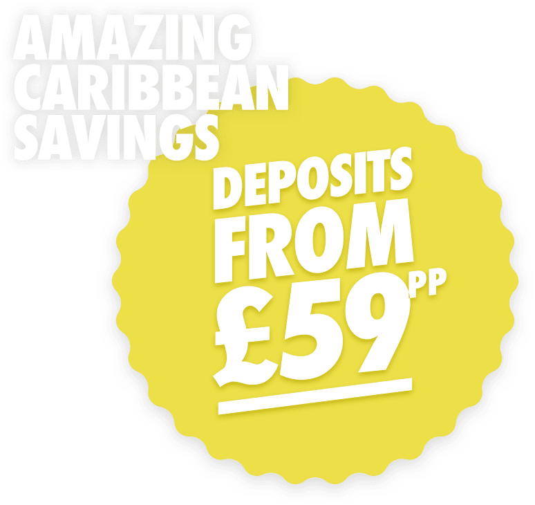 Amazing Caribbean Savings logo.