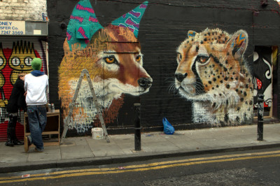 a work in progress Brick Lane