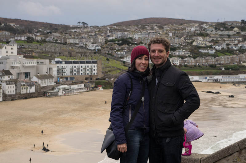 Lisa and Peter in St Ives