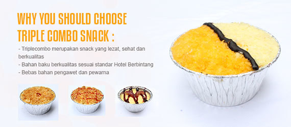 Ada Snack Triple Combo Buat Pecinta Klapertaart