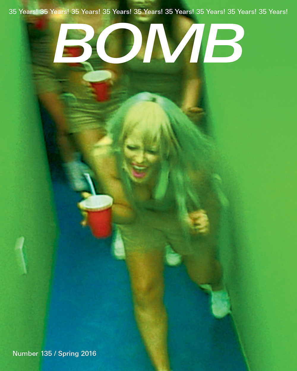 The cover of BOMB 135