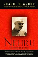 Nehru by Shashi Tharoor