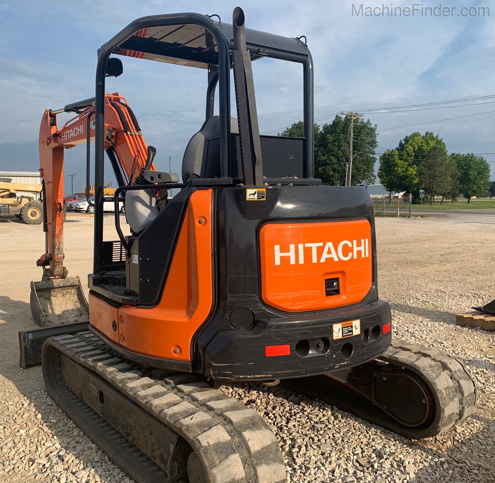 【在庫僅少】 Hitachi 2019 Used ZX50U-5 sale for #A4585871 undefined 化粧下地