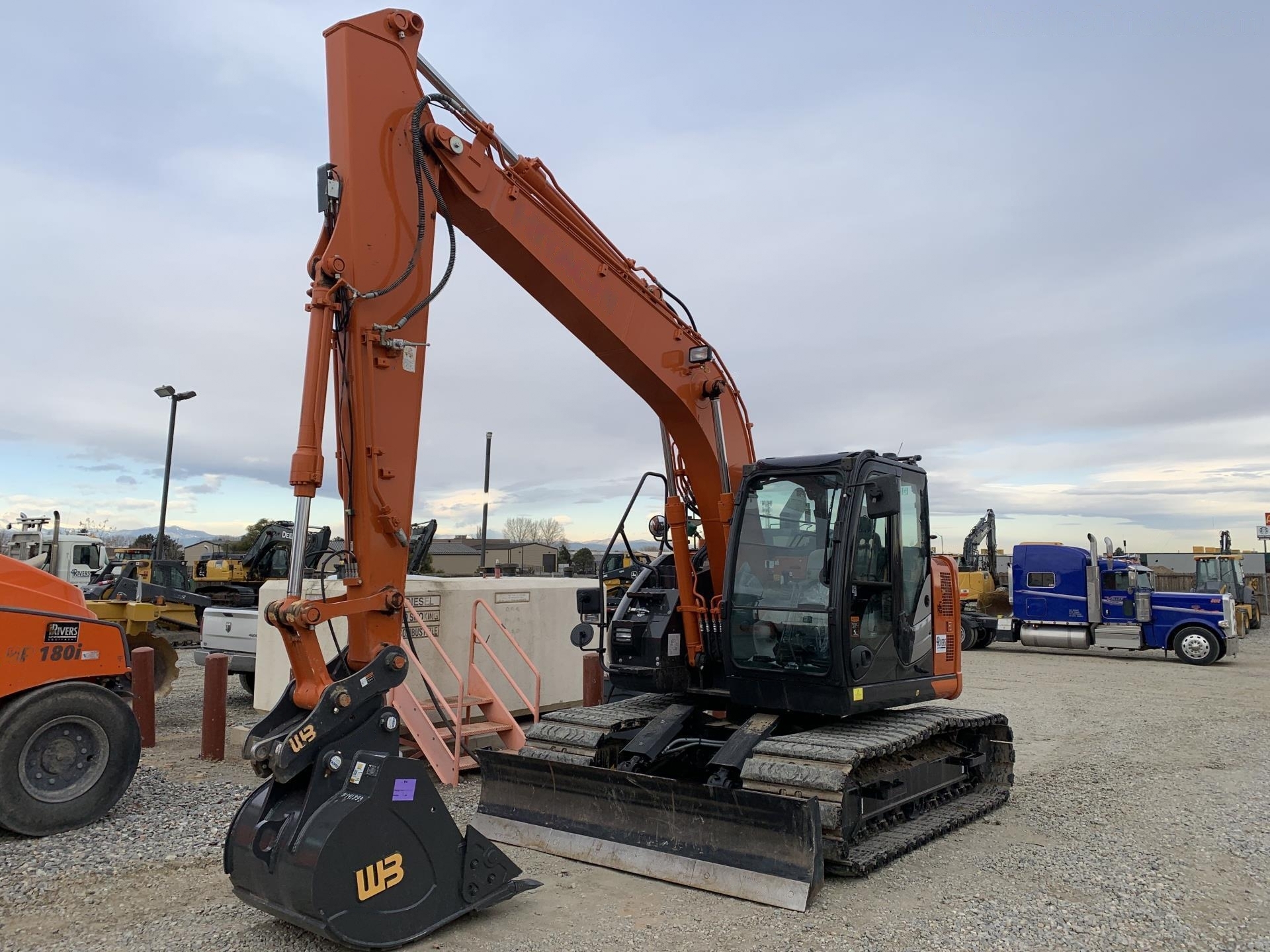 Used 2022 Hitachi ZX135 Excavator #A2789647 for sale