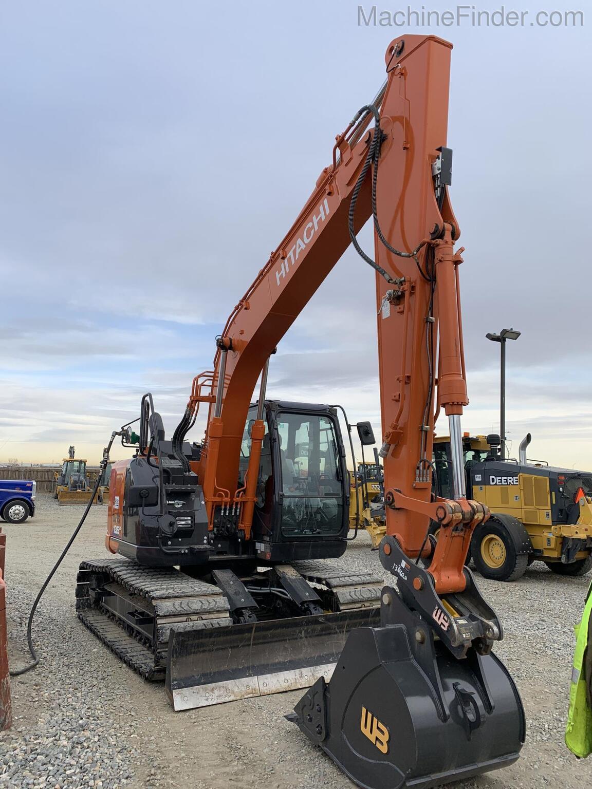 Used 2022 Hitachi ZX135 Excavator #A2789647 for sale