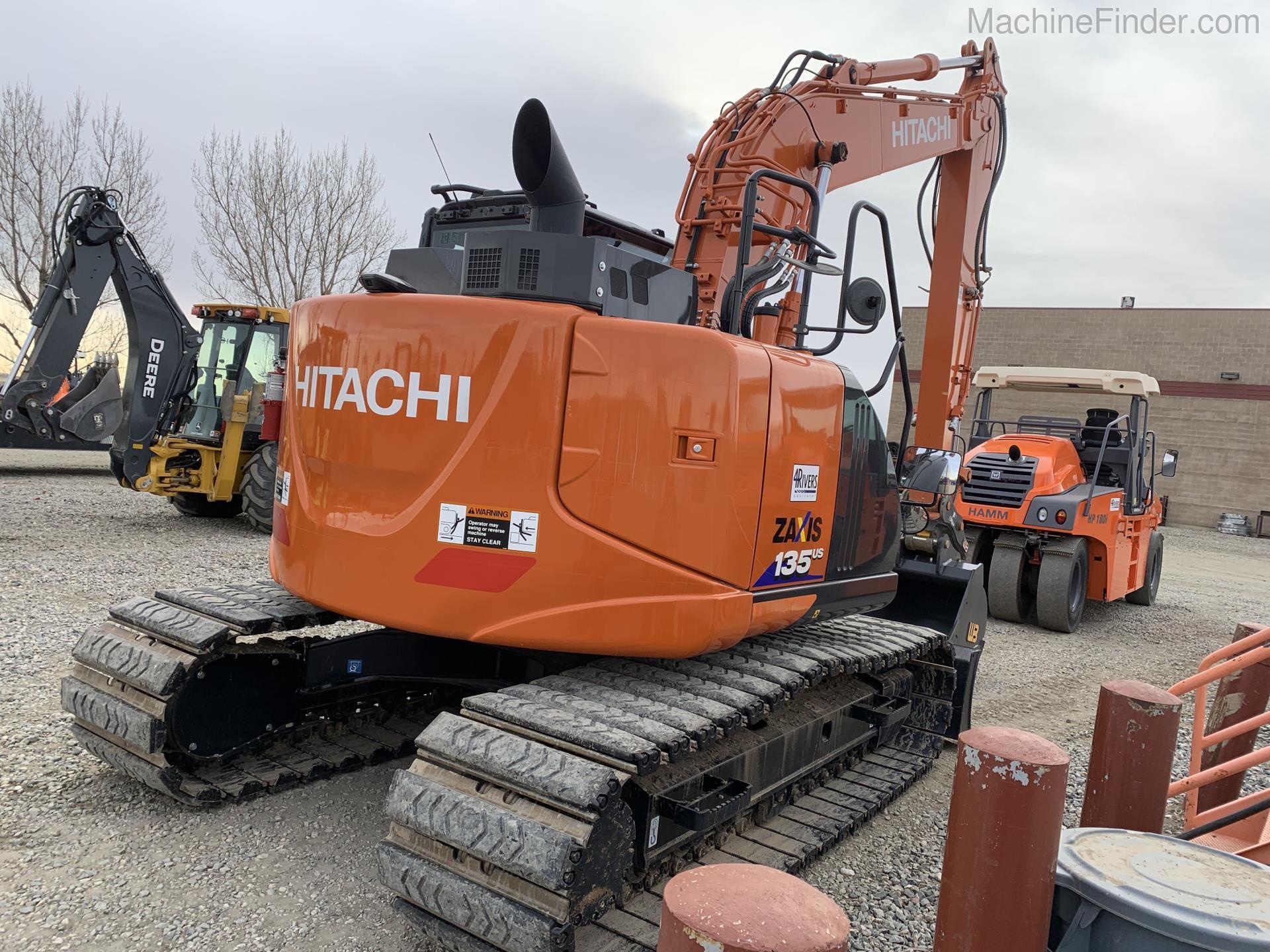 Used 2022 Hitachi ZX135 Excavator #A2789647 for sale