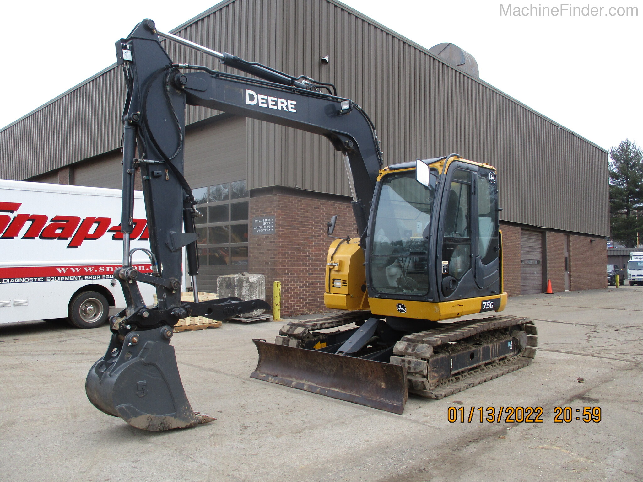 Used 2015 John Deere 75G Excavator #A9395719 for sale