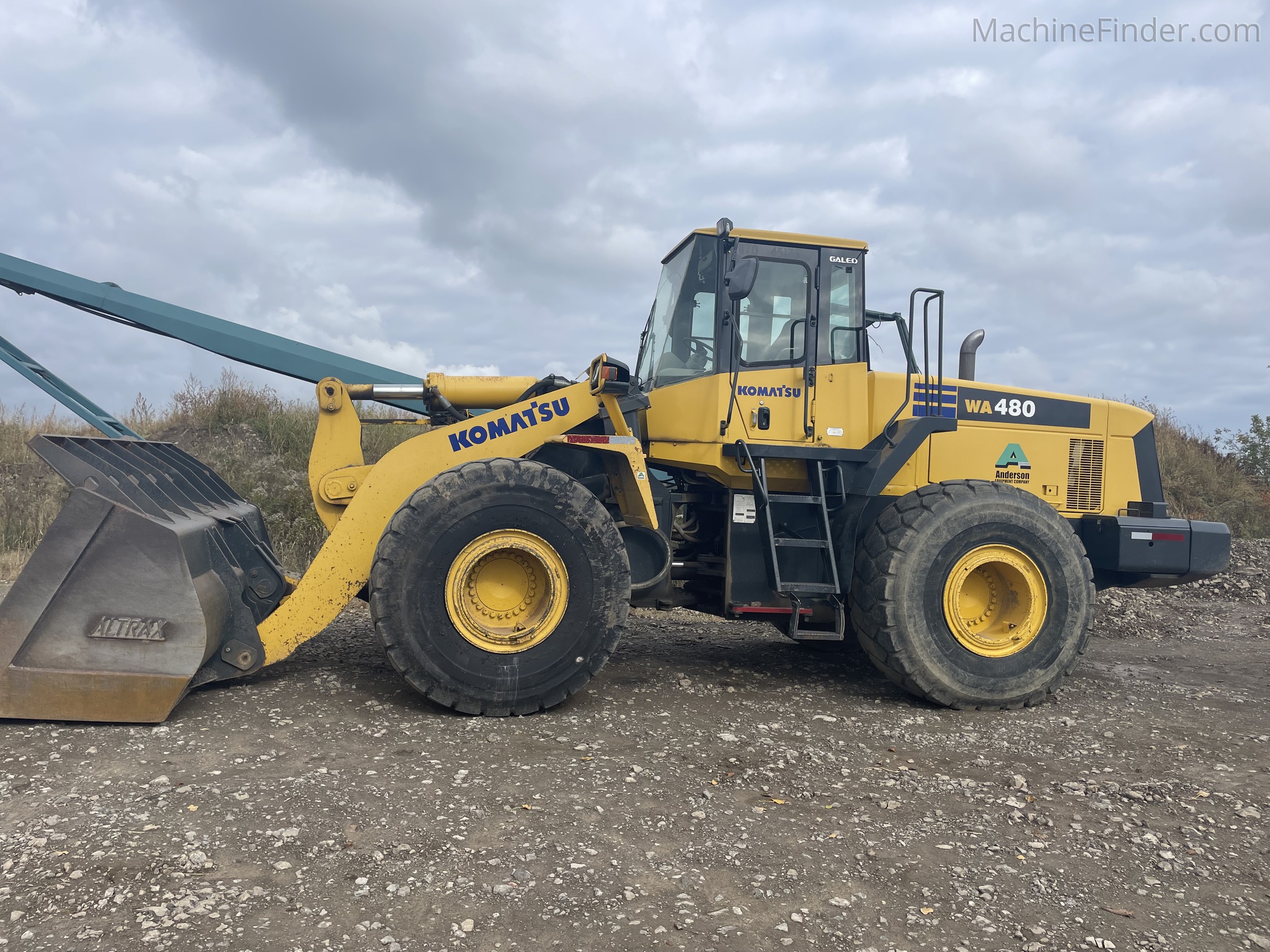Used 2003 Komatsu WA 480-5L Wheel loader #A0163208 for sale
