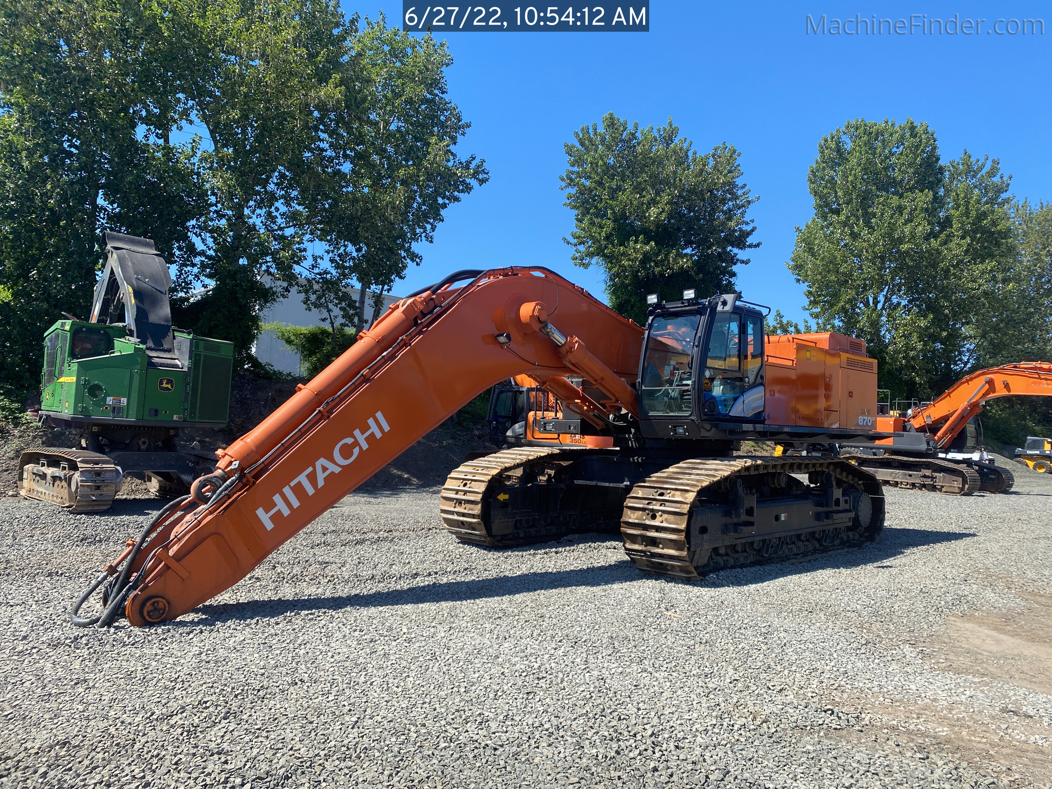 Used 2021 Hitachi ZX8706 #B6490107 for sale
