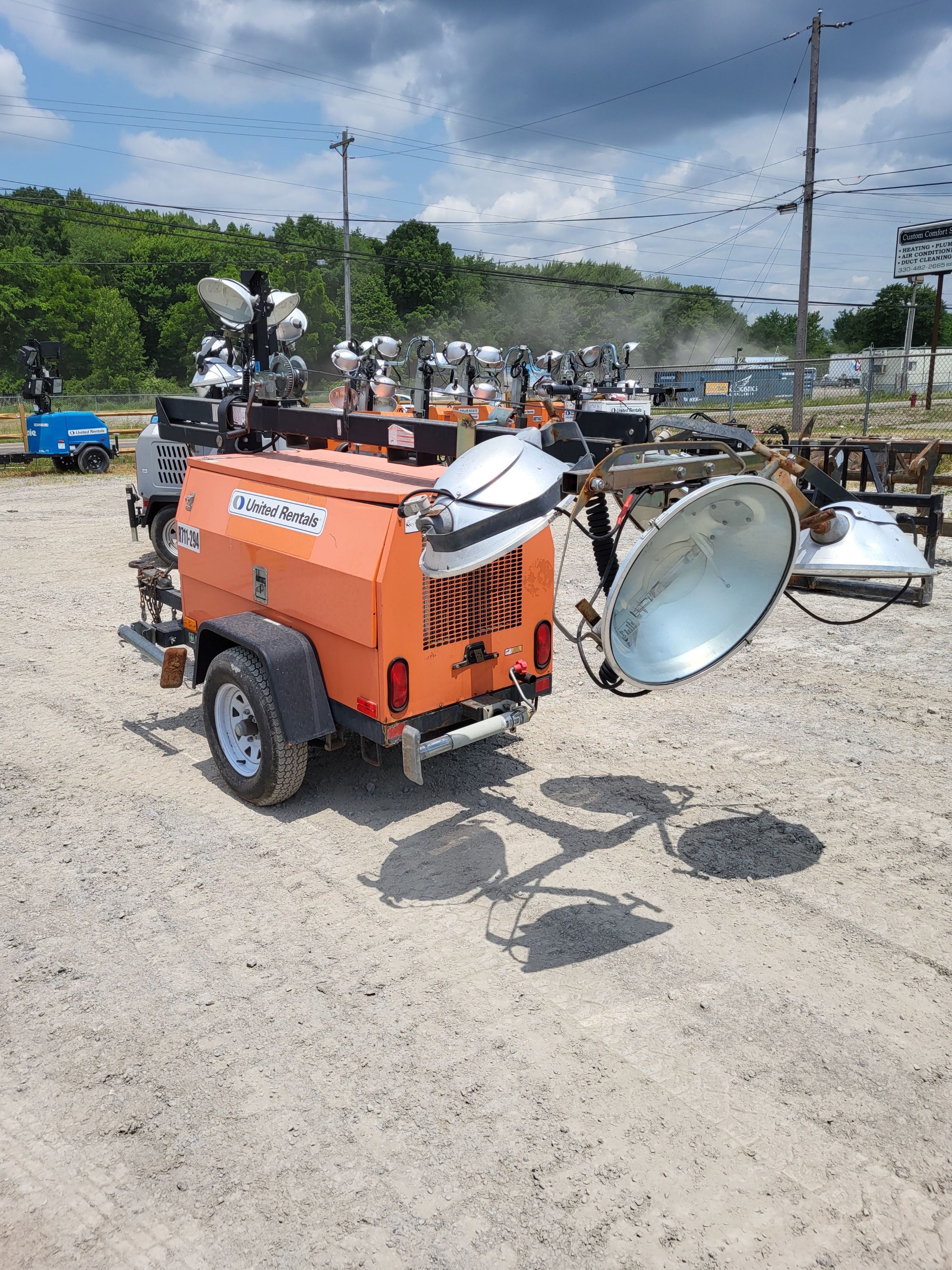Used Light Towers for sale in West Virginia Boom & Bucket