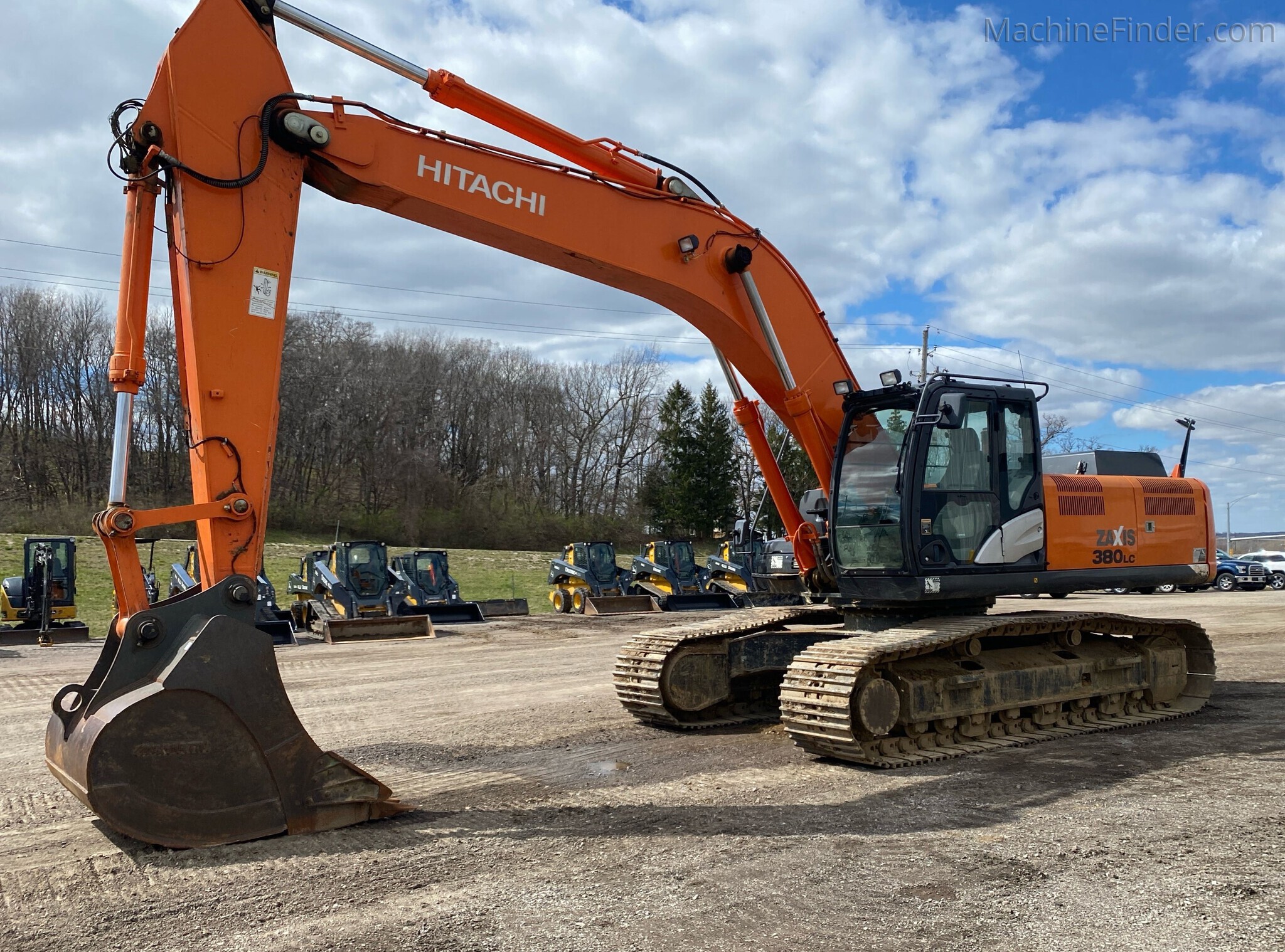 Used 2014 Hitachi ZX380LC-5 Excavator #A5387801 for sale