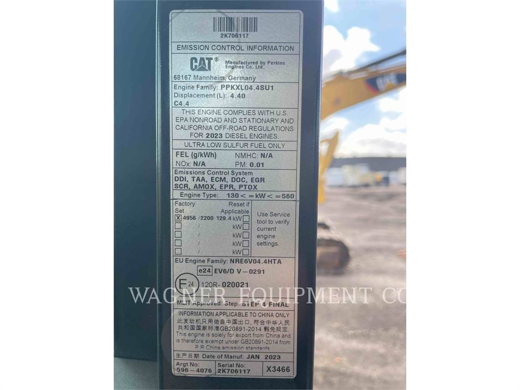 Used 2023 Caterpillar 325 Excavator #A0461157 for sale