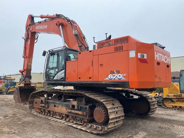 Used 2021 Hitachi ZX670LC-6 Excavator #A7033975 for sale