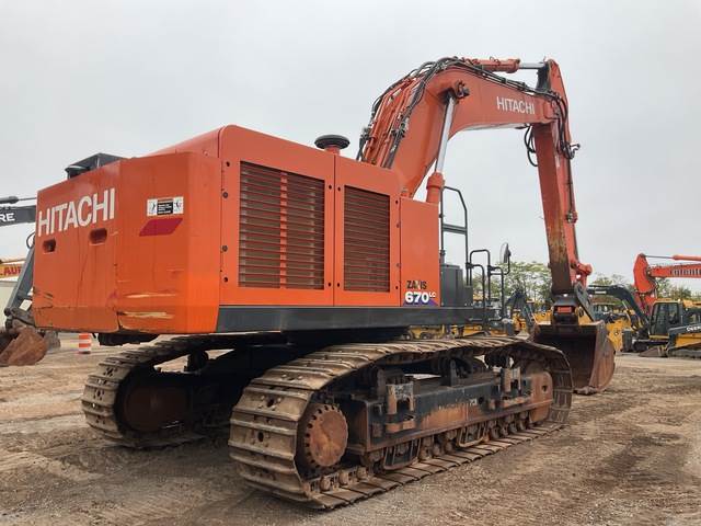 Used 2021 Hitachi ZX670LC-6 Excavator #A7033975 for sale