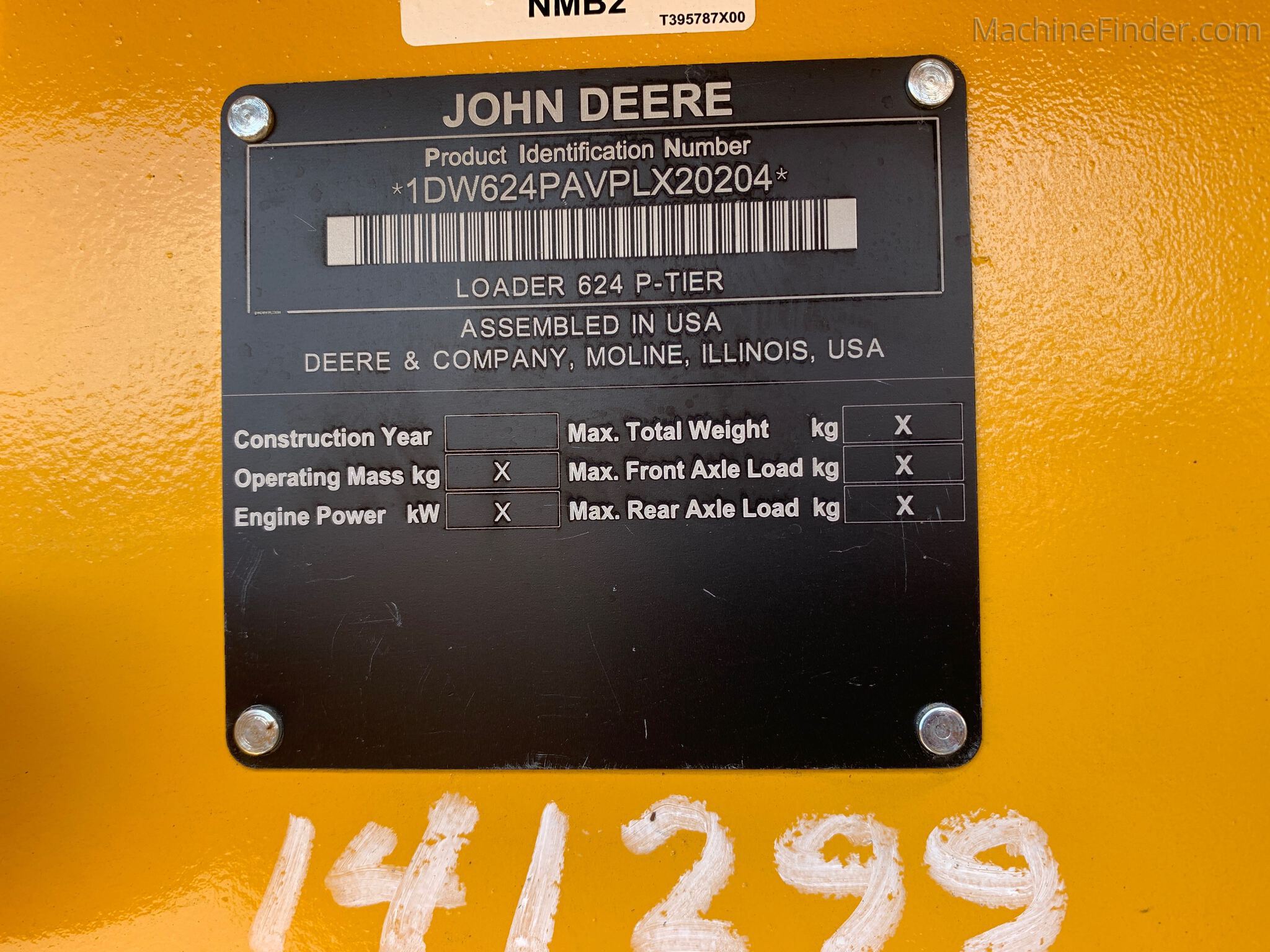 Used 2023 John Deere P Wheel loader #A0686323 for sale