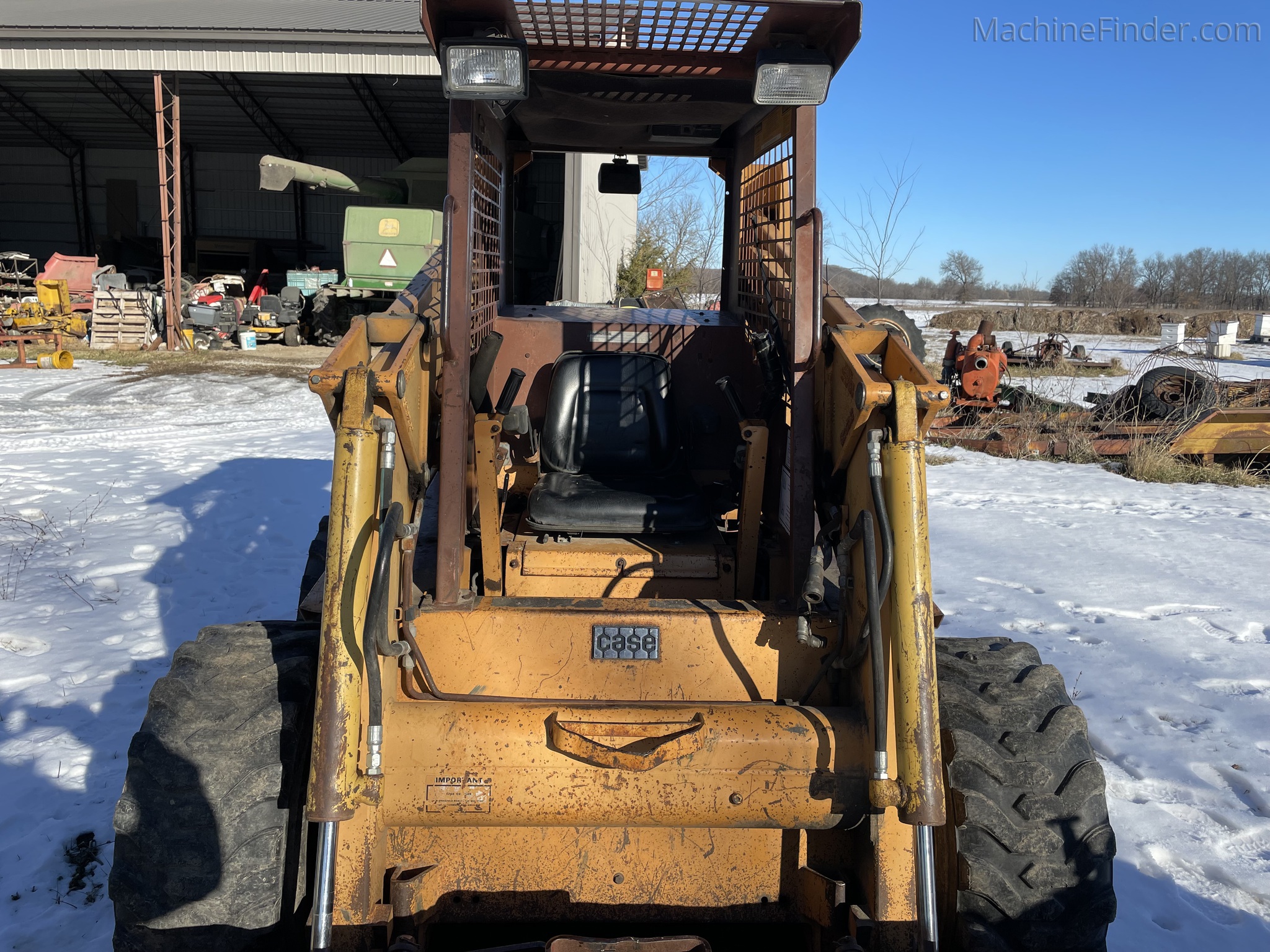 Used 1992 Case 1845C Skid steer loader #A3342359 for sale