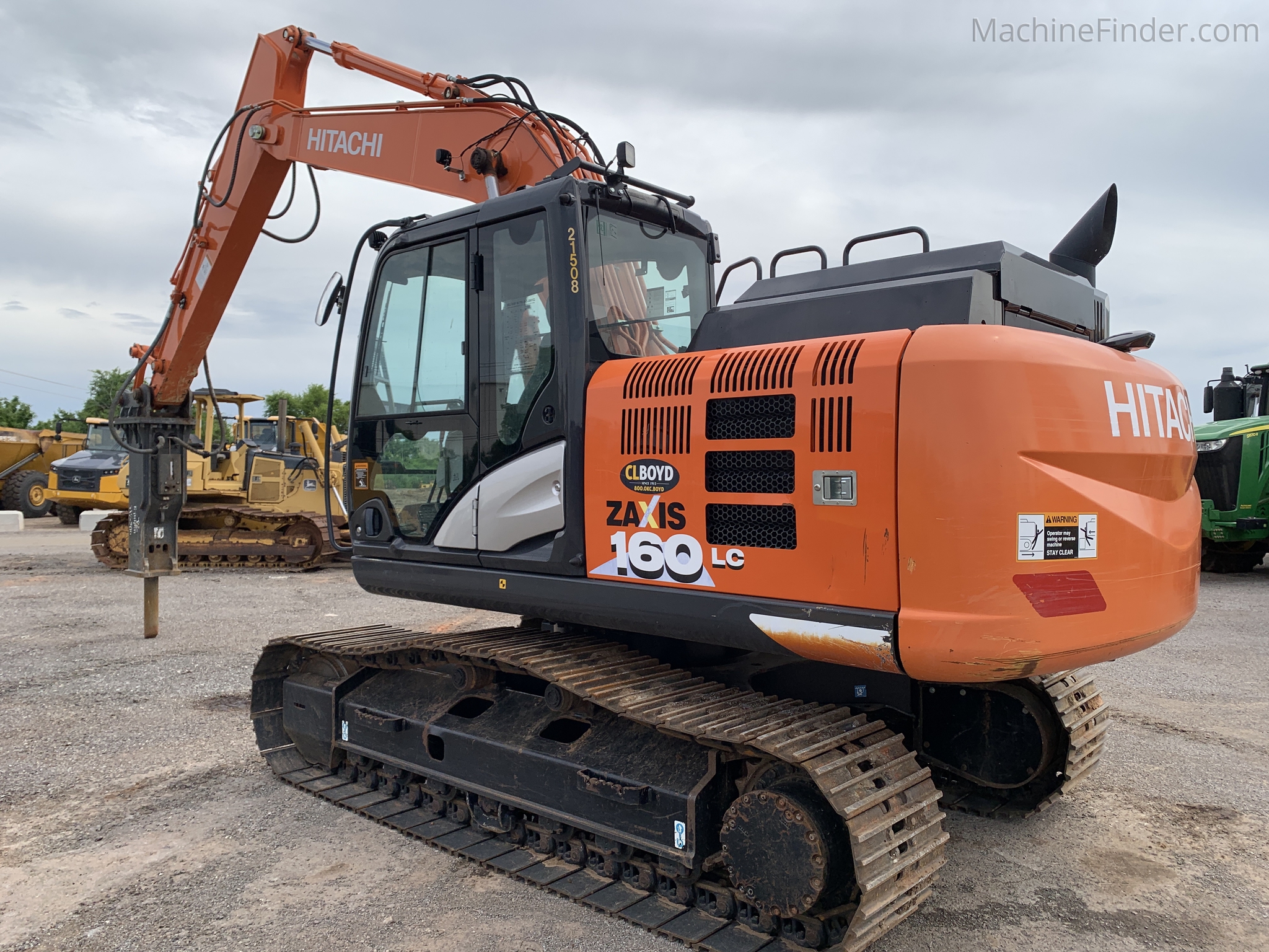 Used 2021 Hitachi ZX160LC-6 Excavator #A9849471 for sale