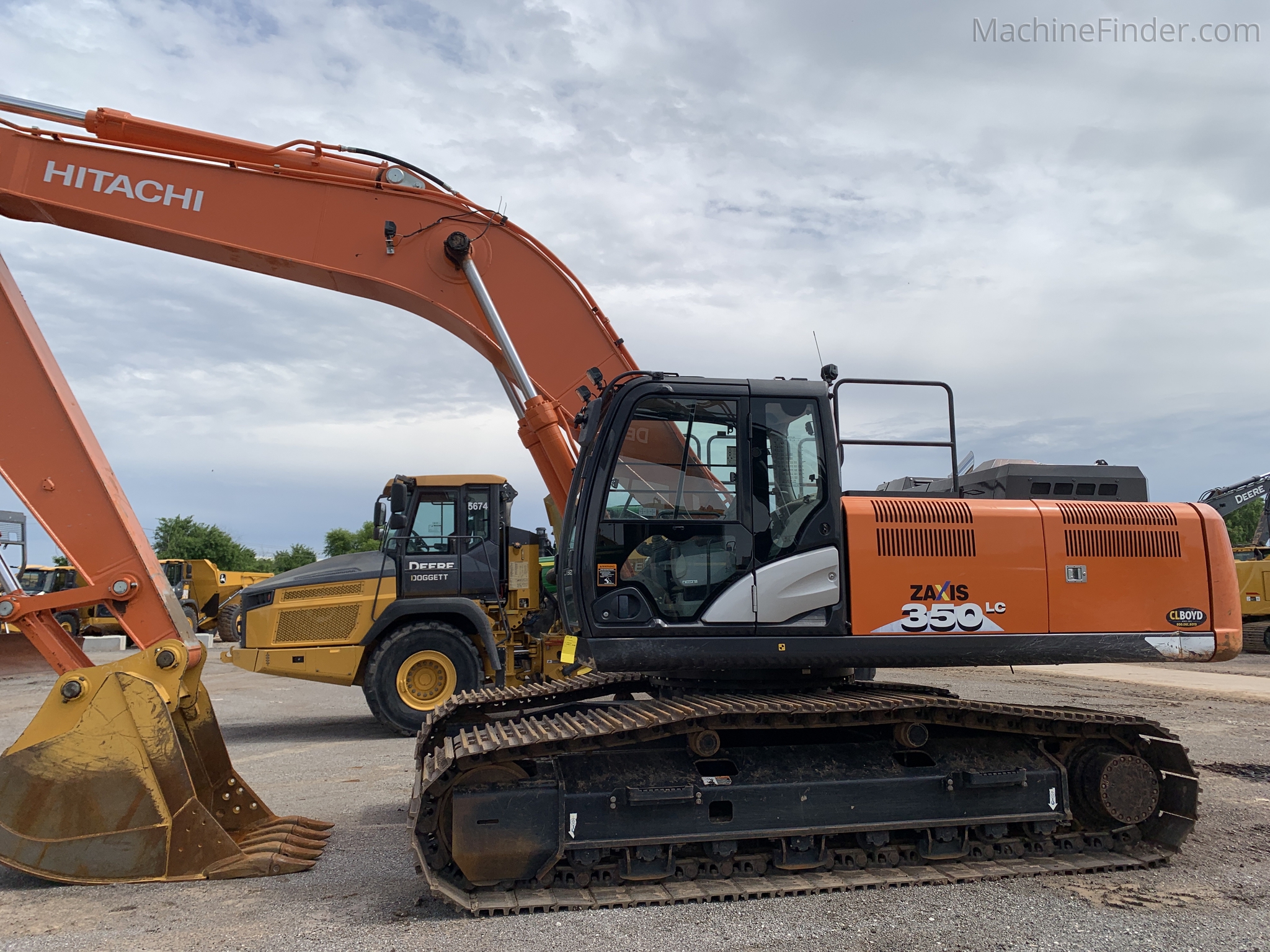 Used 2021 Hitachi ZX350LC-6 Excavator #A1411242 for sale