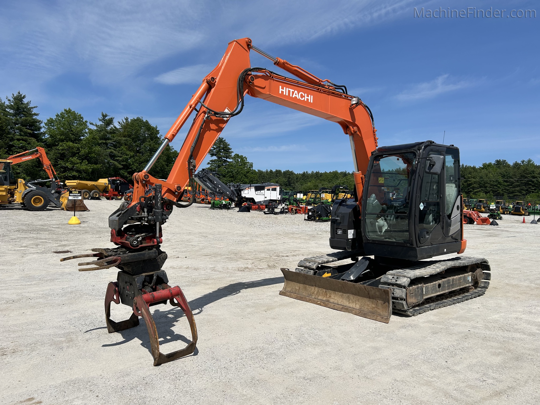 ちょ Used 2018 Hitachi ZX75US-5 Excavator #A1961318 for sale